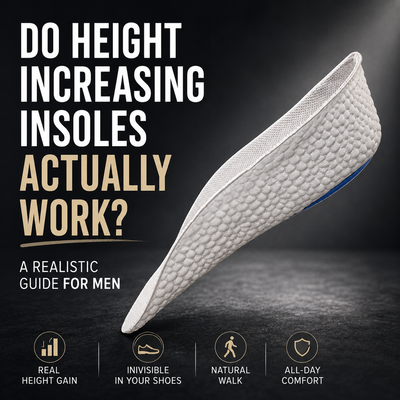 Do Height Increasing Insoles Actually Work? A Realistic Guide for Men