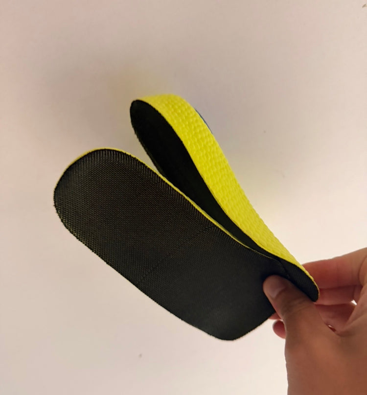 Black Öndörq Elevate Invisible Height Insoles for Men