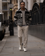Man walking in trainers wearing ÖNDÖRQ Elevate Summit insoles