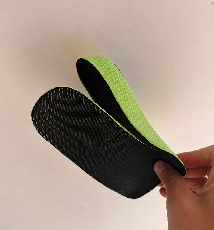 Black Öndörq Elevate Invisible Height Insoles for Men