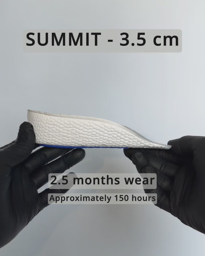 Öndörq Elevate Invisible height Insole for men - SUMMIT 3.5 CM video